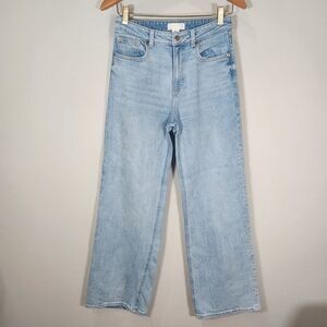 H&M Sky Blue Wide-Leg Jeans